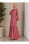 Aerobin Textured Layered Dress with Lace Detail - 3