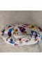 Unisex Custom Made Floral Pattern Genuine Lambskin Baseball Cap - 2