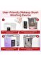 3-in-1 Automatic Electric Makeup Brush Cleaner – Efficient & Gentle Cleaning Solution - 3