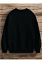 3 Thread California Letter Printed Sweatshirt Crew Neck Unisex - 3