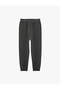 Three-Threaded, Ruffled, Pocketed, Lace-Up Waist Jogger Sports Sweatpants - 4