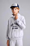 Regular Fit Long Sleeve High Collar Cotton Printed Sweatshirt for Boys H9892A826Au - 5