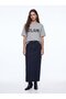 Regular Fit Stone Print Detailed Gray T-Shirt