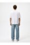 Relaxed Fit Text Printed White T-Shirt - 2