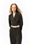 Crop Khaki Women's Jacket 51287 - 5