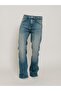 Mariano Mid Straight Leg Mid Waist Mid Indigo Jean Pants - 4