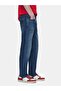 Rıcarlo Slim Fit Mid Waist Mid Indigo Jean Pants - 4