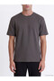 Vizyon New Season Anthracite Loose Fit Fluid Fabric T-Shirt /04 - 3