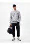 Regular Fit Basic Black Tracksuit