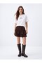 Regular Fit White T-Shirt with Text Print