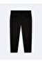 Regular Fit Black Tracksuit with Tie Detail - 4