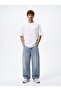 Relaxed Fit Text Printed White T-Shirt