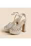 Venom Stone Detailed Platform Shoes - 4