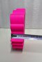 24 Cm. Fuchsia Large Size Desktop Shelf Organizer Multi-Purpose Kitty Mini Figure Organizer - 8