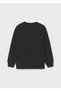 Black Boy's Embossed Patterned Sweatshirt 7410 - 3