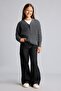 Ribbed Knitwear Basic Cardigan for Girls H8383A826Au - 2