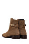 Women's Mink Zippered Suede Leather Boots Wf170007Ds - 6