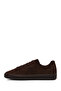 Men's Brown Lace-Up Suede Leather Sneaker Wm710004Ds - 3