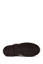 Women's Brown Zippered Stoned Thick Soled Suede Leather Boots Wf190026Ds - 5