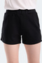 Angelic in Women's Black Shorts