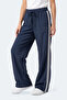 Starlight in Women's Wide Leg Navy Blue Sweatpants