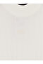 Ozmarka New Season White Half Turtleneck Men's Knitwear Sweater - 6
