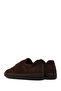 Men's Brown Lace-Up Suede Leather Sneaker Wm710004Ds - 6
