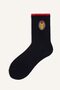 Marvel Figured Ribbed 3-Piece Cotton Long Socks for Boys H2328A8Ns - 3