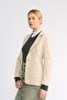 Beige Half-Lined Summer Linen Jacket - 3