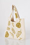 Leaf Pattern Cloth Bag Stone - 2