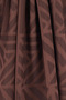 Labyrinth Pattern Shawl Dark Brown - 2