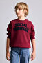 Oversize Crew Neck Embroidered Sweatshirt for Boys H9695A826Wn - 3
