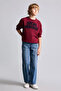 Oversize Crew Neck Embroidered Sweatshirt for Boys H9695A826Wn - 2