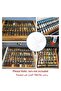 Spice Organizer, 8 Pcs Clear Acrylic Kitchen Spice Rack Tray for Drawer/Countertop (Jars not in - 2