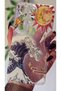 Samsung S26 Ultra Compatible Wave and Sun Pattern Camera Protected Transparent Silicone Cover Case - 2