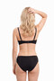 Black Lalina Bra Panty Set - 2