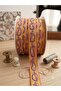 French Jacquard Woven Cotton Ribbon / Special Occasion Decoration Ribbon 15mm -5 Meters