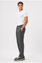 Men's Jogger Pants Elastic Waist Lace-Up Lycra Regular Fit Casual - 7