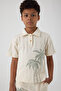 Boy Ecru Tshirt - 3