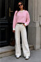 Women's striped scheerneck sweater