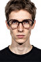 Meridra Brown Clear Blue Men's Photochromic Sunglasses
