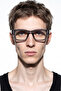 Enigmatic Matt Grey Black Photochromic Men's Sunglasses