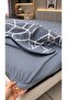 Tembel İşi̇ Single Person 4 Season Multi-Purpose Quilt with Pique and Elastic Pad Bed Sheet Set - 6
