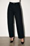 Black Barrel Cut Jean Trousers - 3
