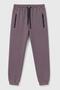 Girl's Two-Thread Double-Pocket Elastic Leg Sweatpants Esf7033