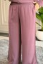 6606 - Stylish Comfortable Modal Soft Knitted Fabric Loose Hooded and Cuff Detail Women's Set - 7