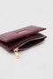 Aster Soft Textured Women's Wallet Claret Red - 4