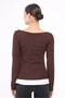 Athlete Long Sleeve Bluz 2-Piece Set - 4
