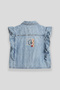 Girl Denim Vest - 7