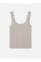 Bisiklet Yaka Crop Top